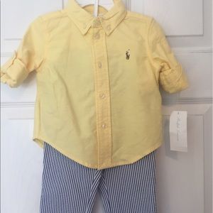 12 month Ralph Lauren boys outfit